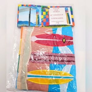 Color Our World 40" Windsock Surfboards New Sealed In The Breeze